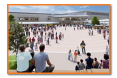 新総合体育館整備事業のイメージ画像