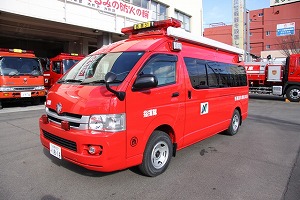 指揮隊車の写真