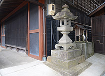 秋葉神社灯篭の写真