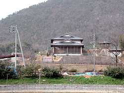 天狗谷遺跡遠景の写真