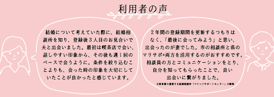 利用者の声