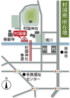 地図：駐車場案内図