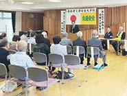 高齢者交通安全大学校開校式の写真