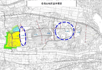 各務山基本構想の図面