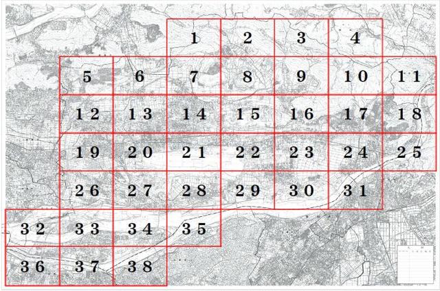 高さの最高限度一覧図区割り図