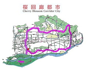 桜回廊都市地図
