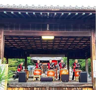 太鼓演奏
