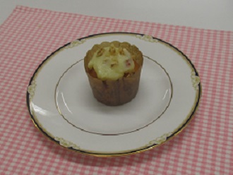 写真：にんじんカップケーキ