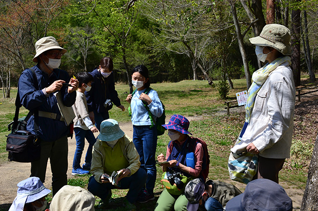 「植物博士と歩く！春の植物観察会〜スミレ～」の写真