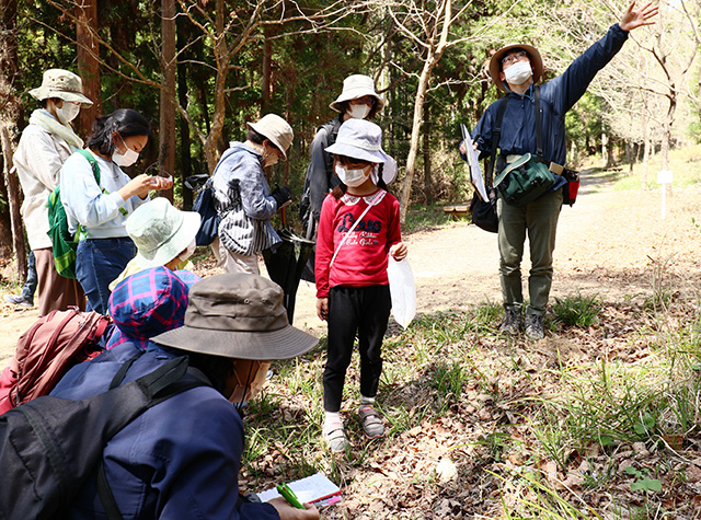 「植物博士と歩く！春の植物観察会〜スミレ～」の写真