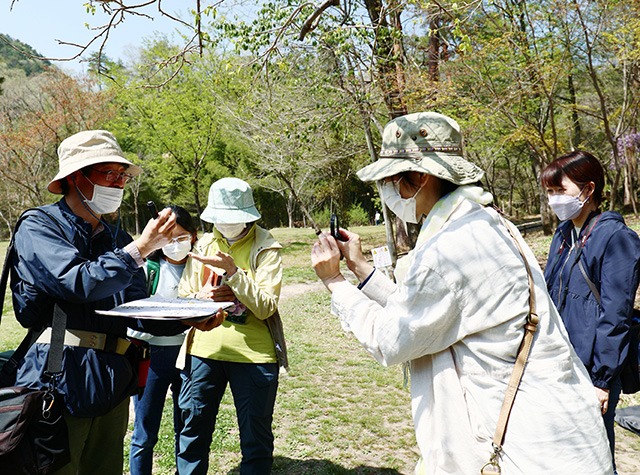 「植物博士と歩く！春の植物観察会〜スミレ～」の写真