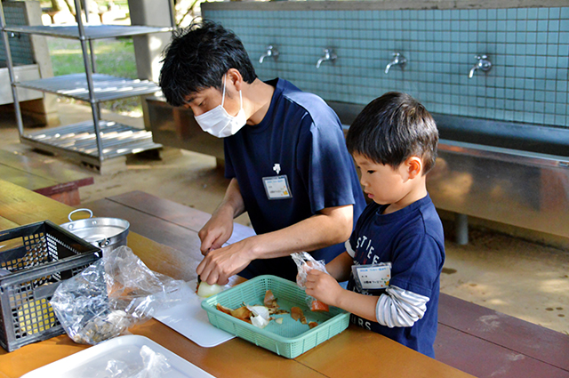 「親子で楽しもう！プチアウトドアに挑戦！」の写真