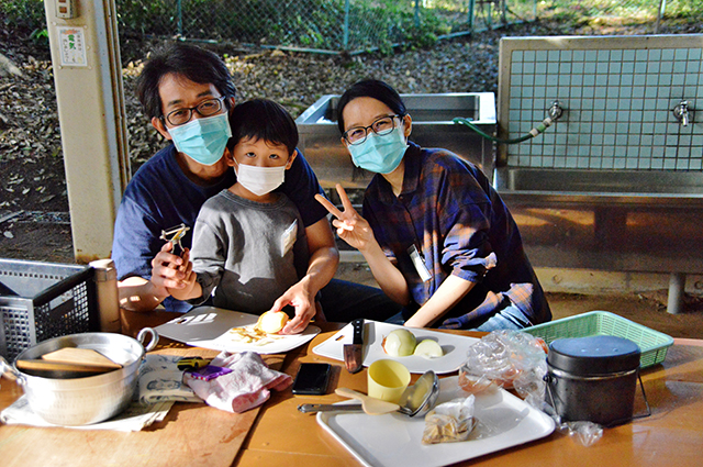 「親子で楽しもう！プチアウトドアに挑戦！」の写真