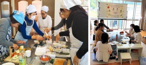 料理教室の様子