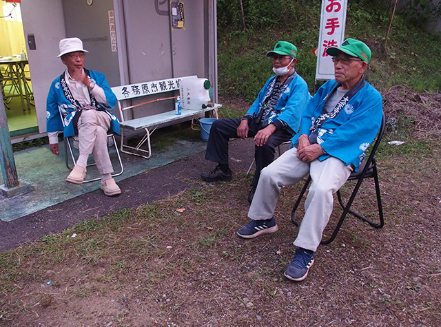 大安寺川ホタルまつりの写真