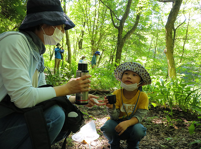 自然体験塾「盛夏の昆虫おもしろ楽習」の写真