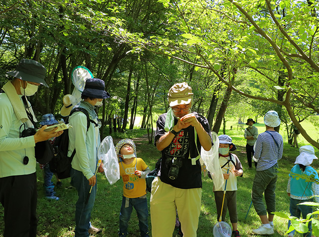 自然体験塾「盛夏の昆虫おもしろ楽習」の写真