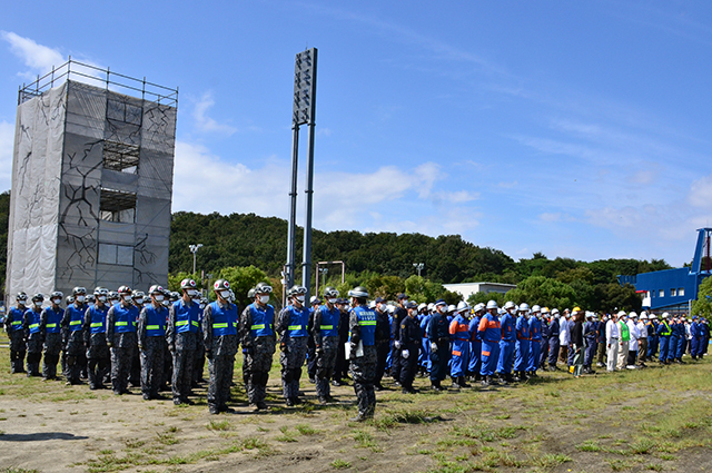 「総合防災訓練」の写真