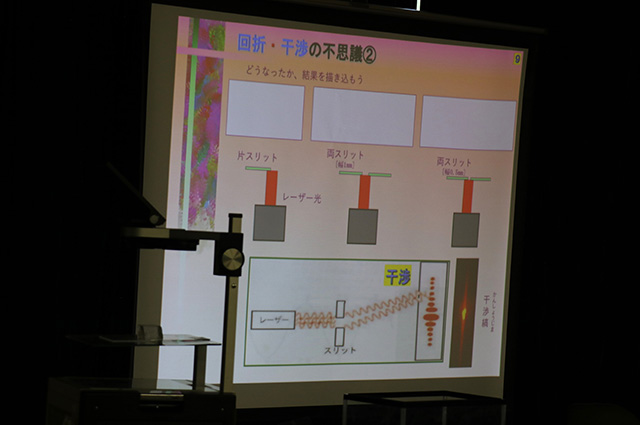 各務野科学ラボ第2回「光の不思議をあやつろう」の写真