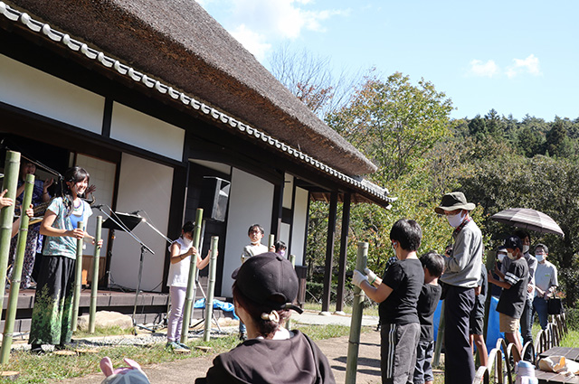 「竹×Sax×Percussion」～竹ギロをつくって演奏に参加しよう～の写真