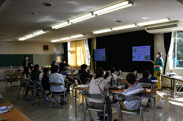 各務野科学ラボ第3回「身近な生き物の観察」の写真