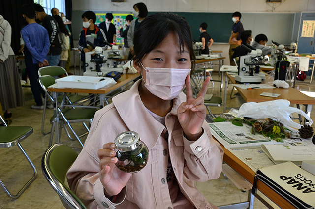 各務野科学ラボ第3回「身近な生き物の観察」の写真