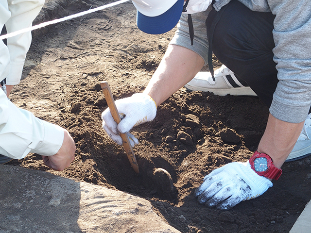 古代の遺跡を発掘しよう！の写真