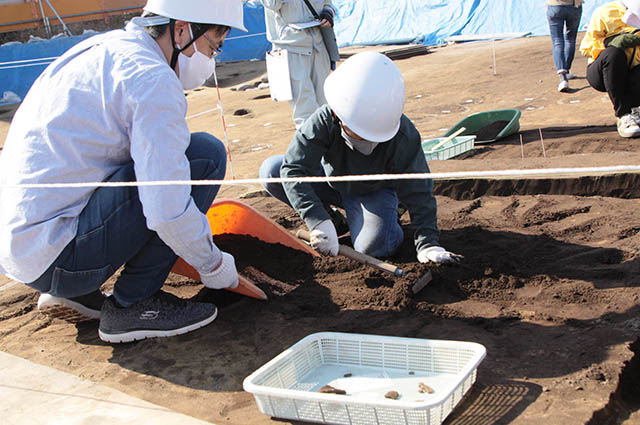 古代の遺跡を発掘しよう！の写真