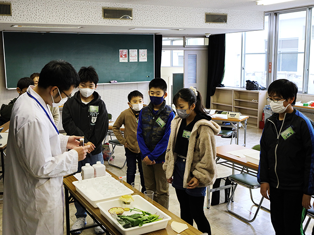 各務野科学ラボ第5回「植物にふくまれる色素の不思議」の画像