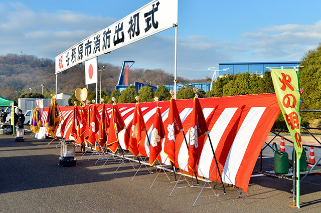 消防出初式の画像