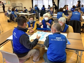 グループでの意見交流の様子