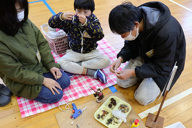 親子で挑戦クラフト体験の画像