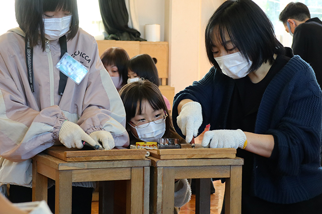 親子で挑戦クラフト体験の画像