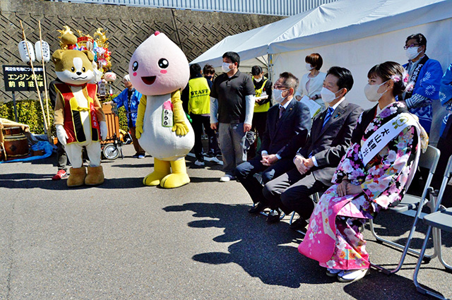 中山道鵜沼宿春まつりの写真