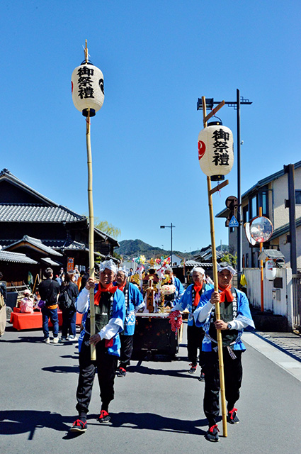 中山道鵜沼宿春まつりの写真