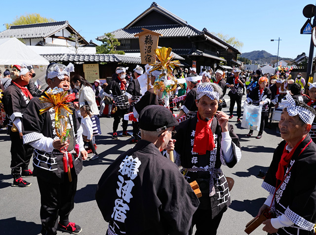 中山道鵜沼宿春まつりの写真