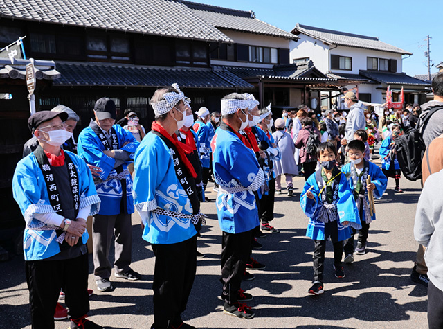 中山道鵜沼宿春まつりの写真