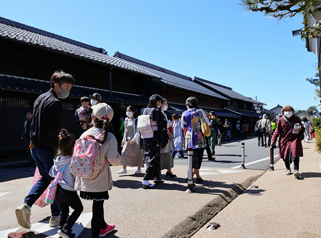 中山道鵜沼宿春まつりの写真