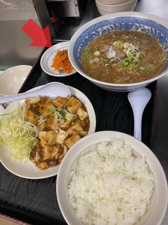 人参のペペロンチーノ