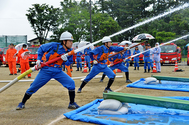 第50回各務原市消防操法大会の写真