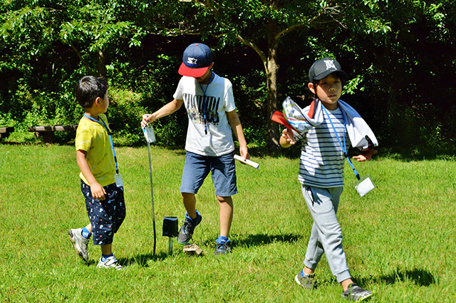 夏の公園ツアーの写真