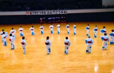 各務原市民踊連盟の活動のようす