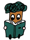 図書館マスコットキャラクター「ブッキィ」