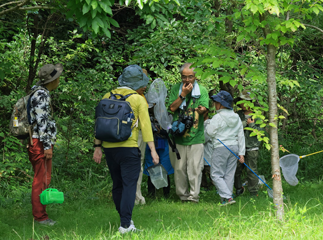 自然体験塾「盛夏の昆虫おもしろ楽習」の写真