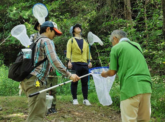 自然体験塾「盛夏の昆虫おもしろ楽習」の写真