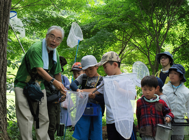 自然体験塾「盛夏の昆虫おもしろ楽習」の写真