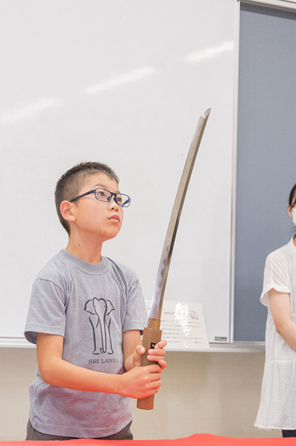 夏休み子ども講座「各務原の戦国時代を学ぼう」の写真