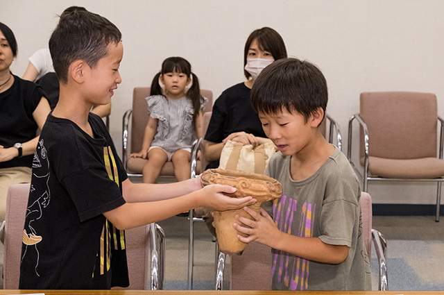 夏休み子ども講座「各務原の戦国時代を学ぼう」の写真