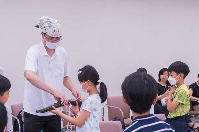 夏休み子ども講座「各務原の戦国時代を学ぼう」の写真