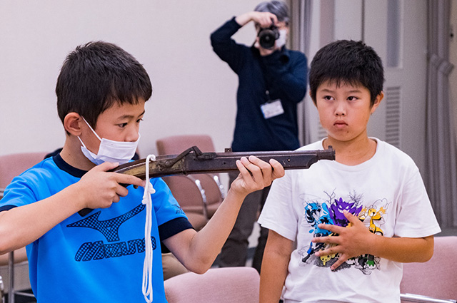 夏休み子ども講座「各務原の戦国時代を学ぼう」の写真